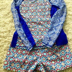 Women’s Swim shirt and shorts